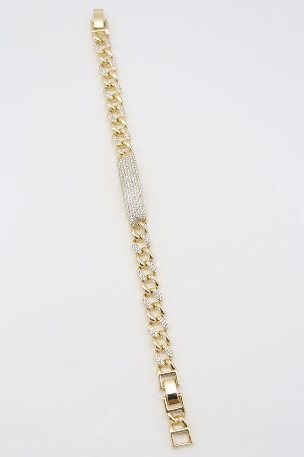 Vıp Bileklik 14 K-13777 (17+2cm)