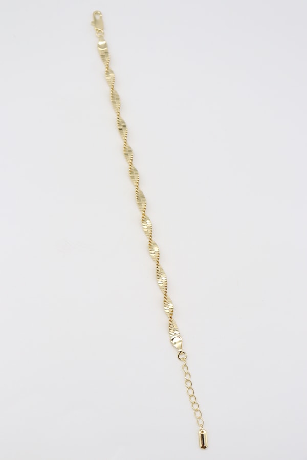 Vıp Bileklik 14 K-14314 (17+3cm)
