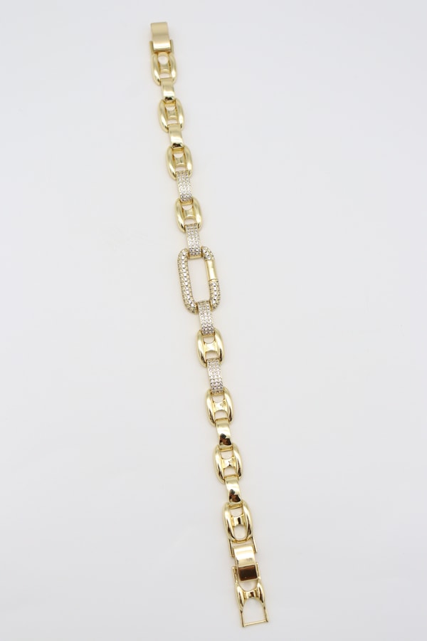 Vıp Bileklik 14 K-14353 (17+2cm)