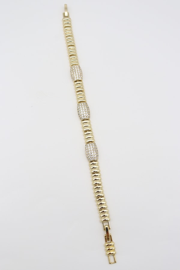 Vıp Bileklik 14 K-14369 (17+2cm)