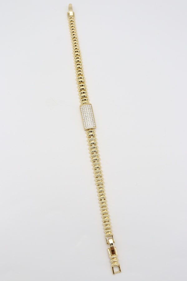 Vıp Bileklik 14 K-14371 (17+2cm)