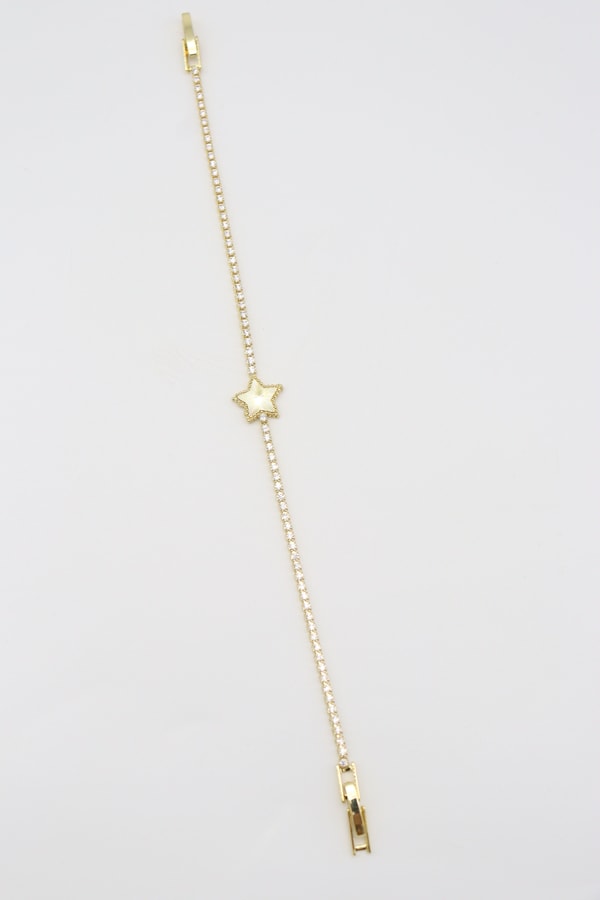 Vıp Bileklik 14 K-14419 (16+2cm)