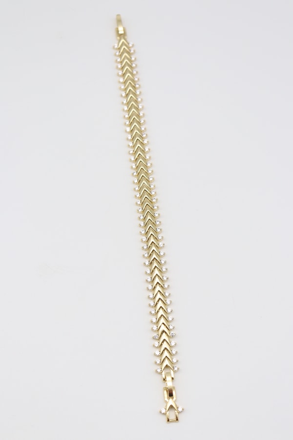 Vıp Bileklik 14 K-14562 (17+2cm)