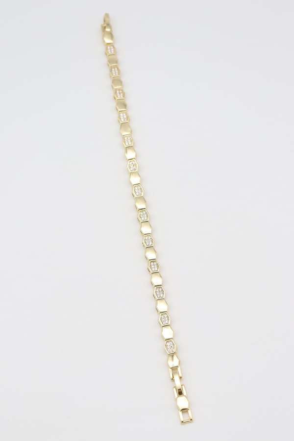 Vıp Bileklik 14 K-14797 (17+2cm)