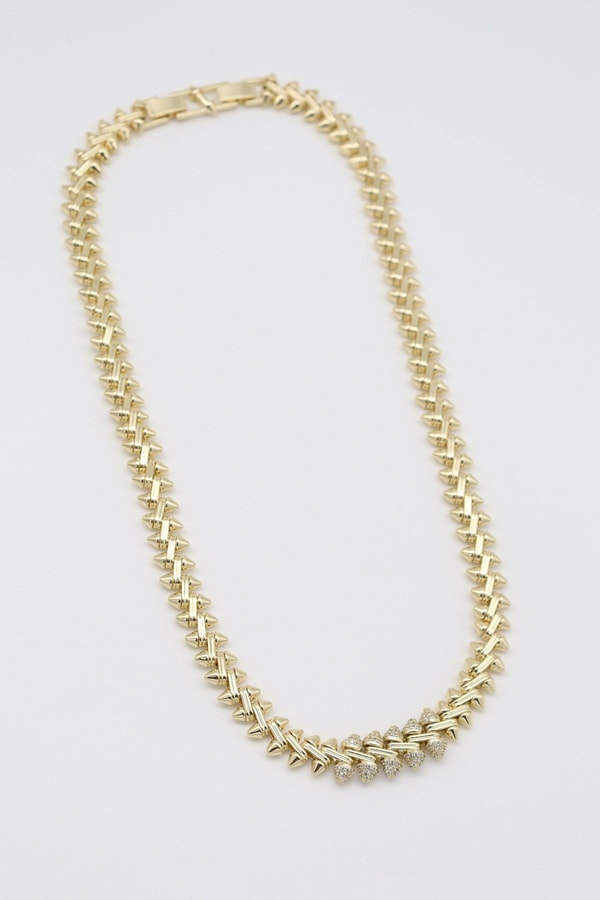 Vıp Dıamond Kolye 14 K-13894 (45cm)