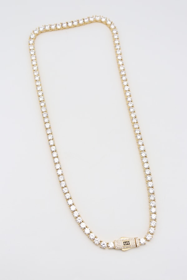 Vıp Dıamond Kolye 14 K-14485 (45cm)