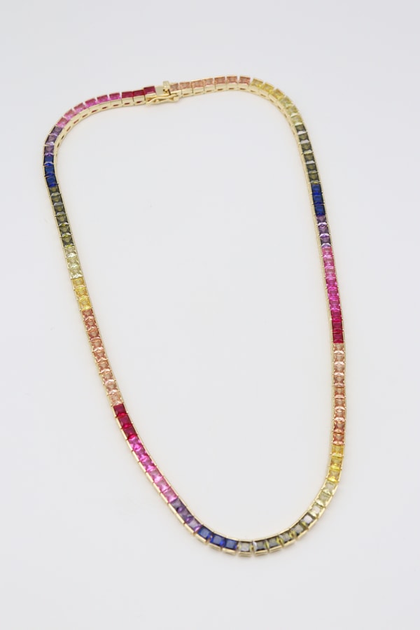 Vıp Dıamond Kolye 14 K-14703 (45cm)