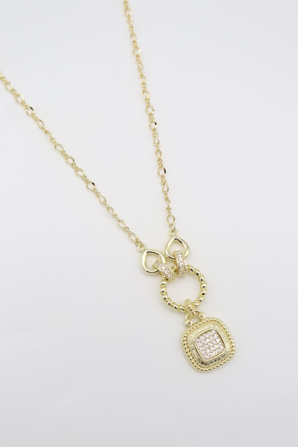 Vıp Kolye 14 K-14231 (50+5cm)
