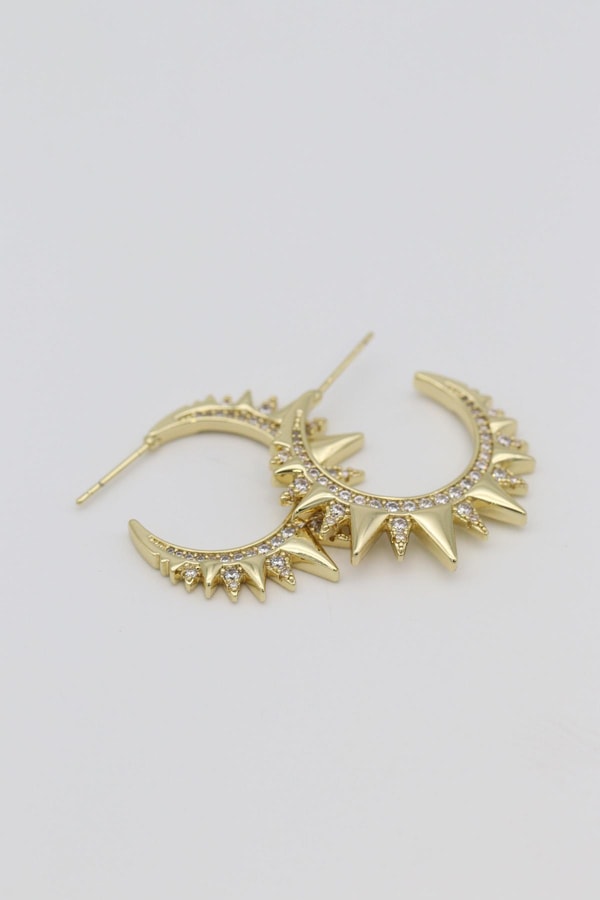 Vıp Küpe 14 K-13525 (27mm)