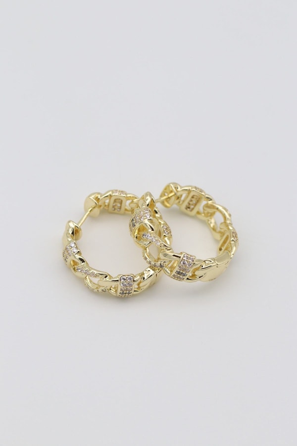 Vıp Küpe 14 K-13617 (25mm)