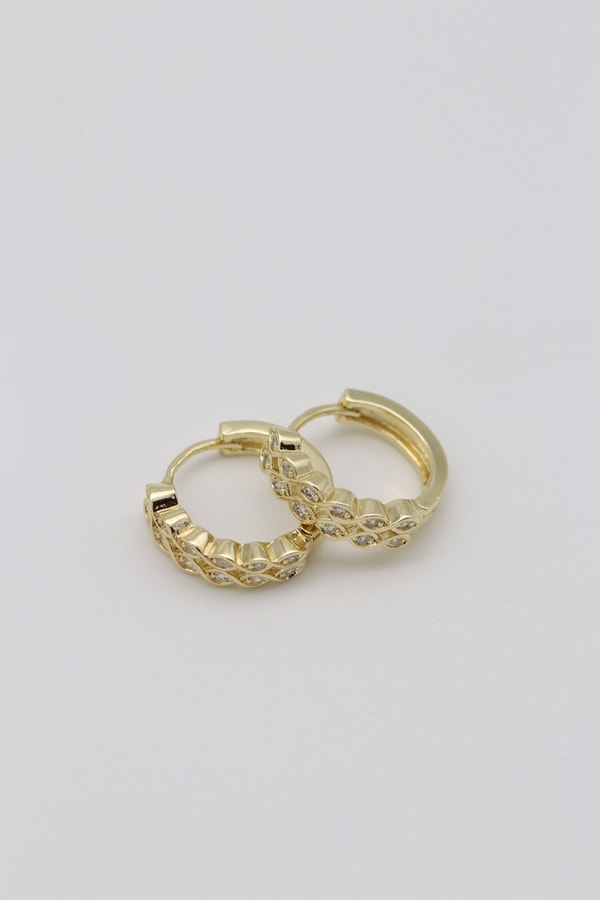 Vıp Küpe 14 K-13657 (15mm)