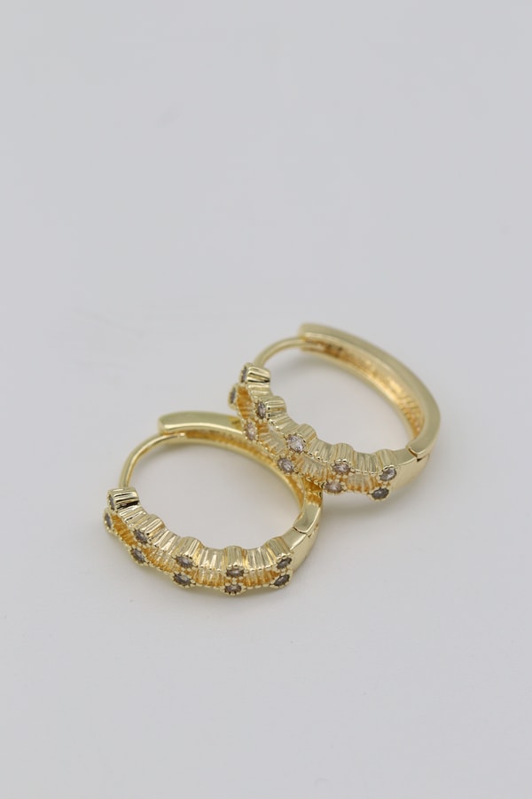 Vıp Küpe 14 K-14119 (17mm)
