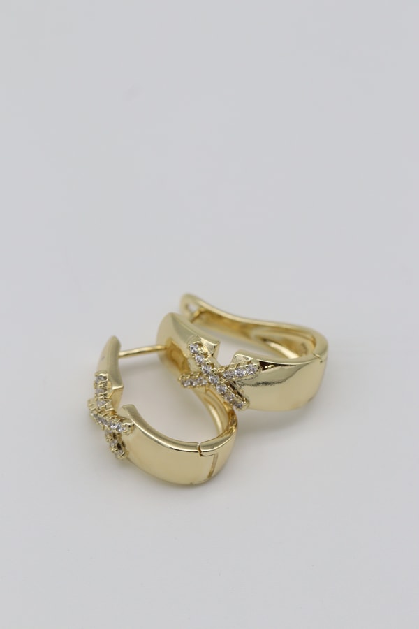 Vıp Küpe 14 K-14122 (20mm)