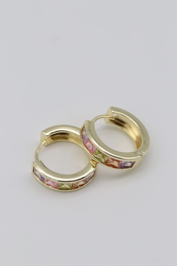 Vıp Küpe 14 K-14123 (17mm)