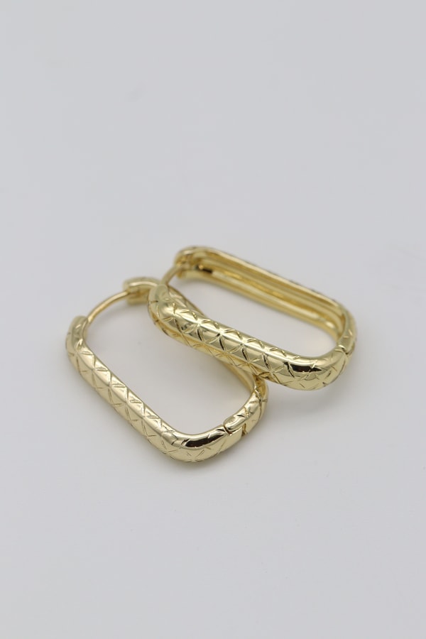Vıp Küpe 14 K-14125 (22mm)