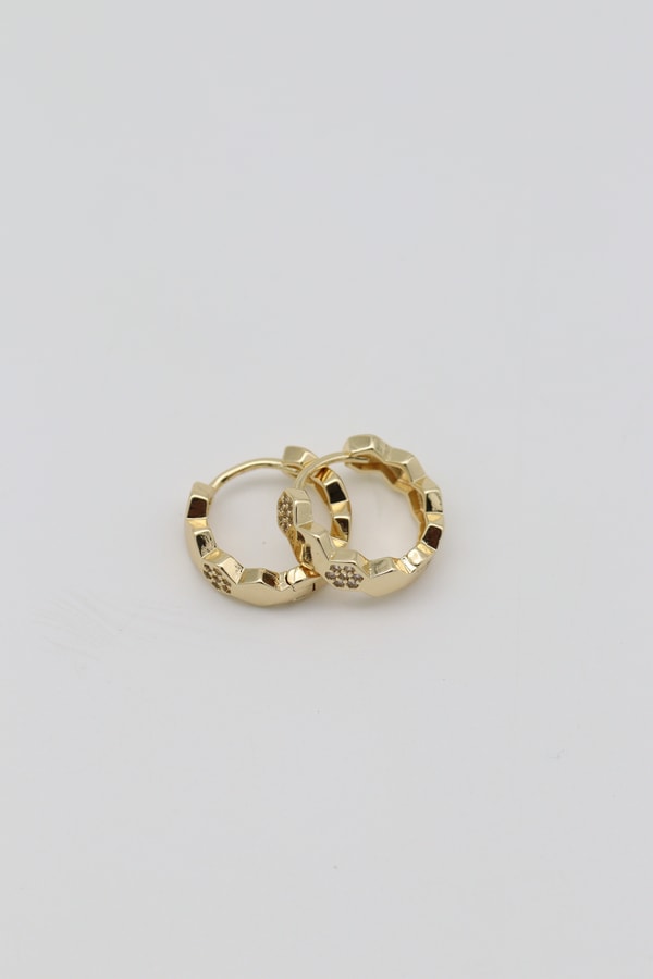 Vıp Küpe 14 K-14486 (15mm)