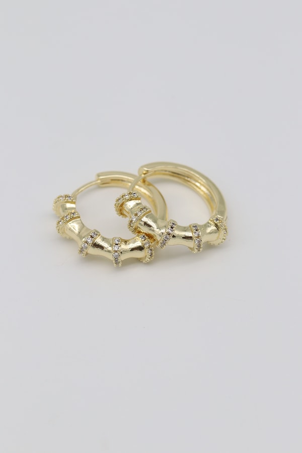 Vıp Küpe 14 K-14487 (22mm)