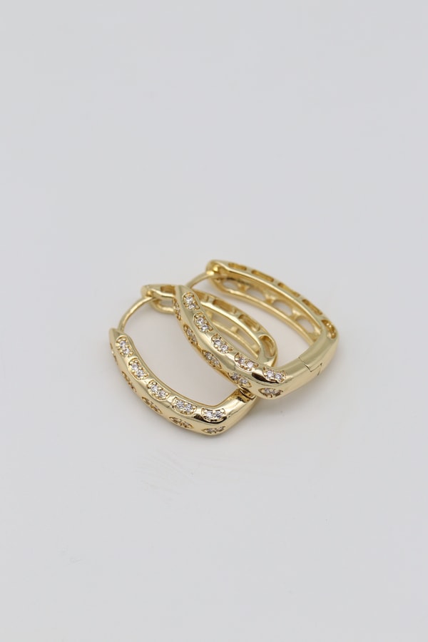 Vıp Küpe 14 K-14516 (22mm)