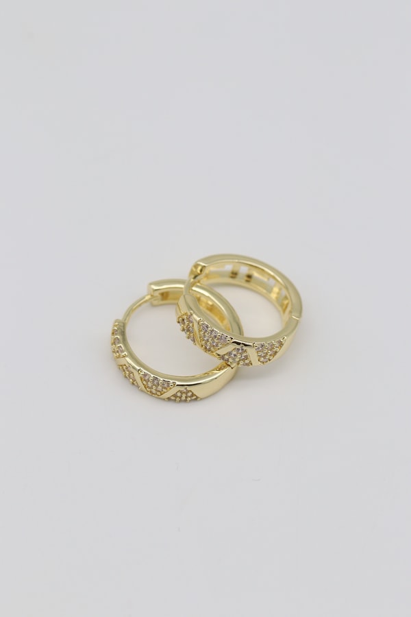 Vıp Küpe 14 K-14520 (17mm)