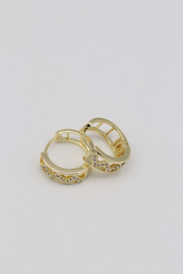 Vıp Küpe 14 K-14527 (15mm)