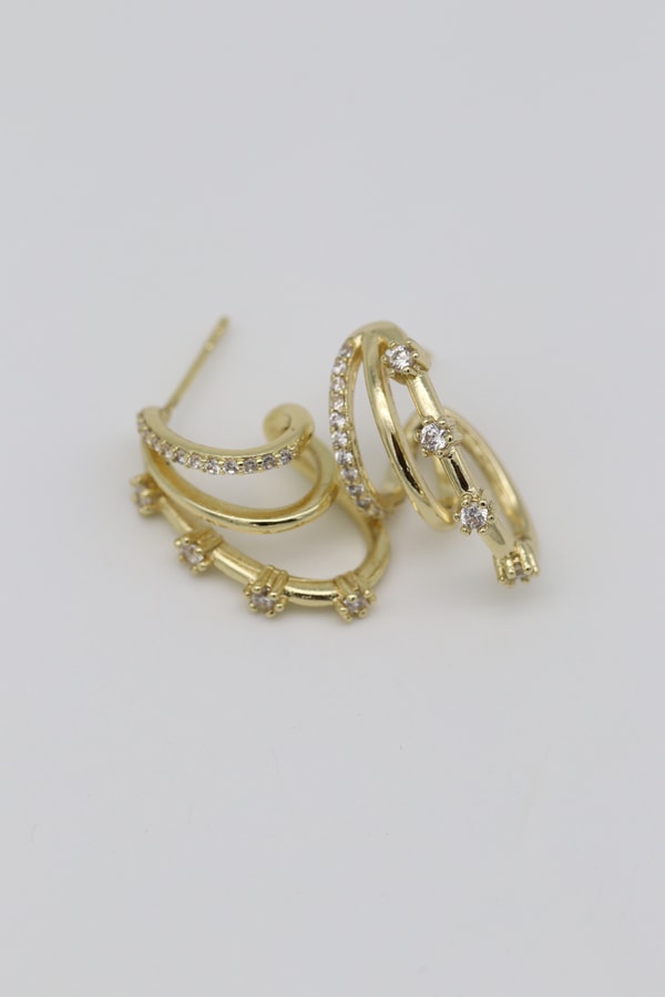 Vıp Küpe 14 K-14743 (20mm)