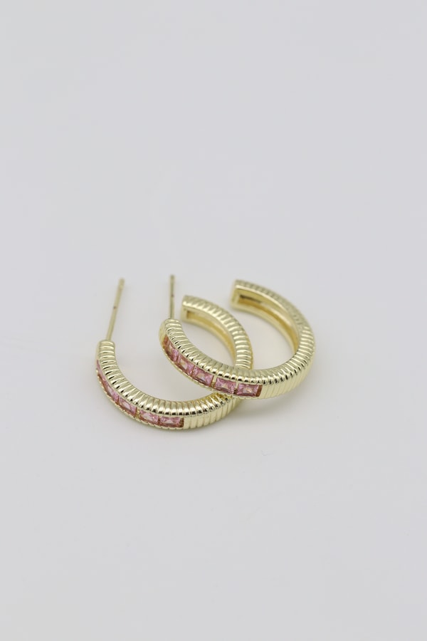 Vıp Küpe 14 K-14744 (20mm)