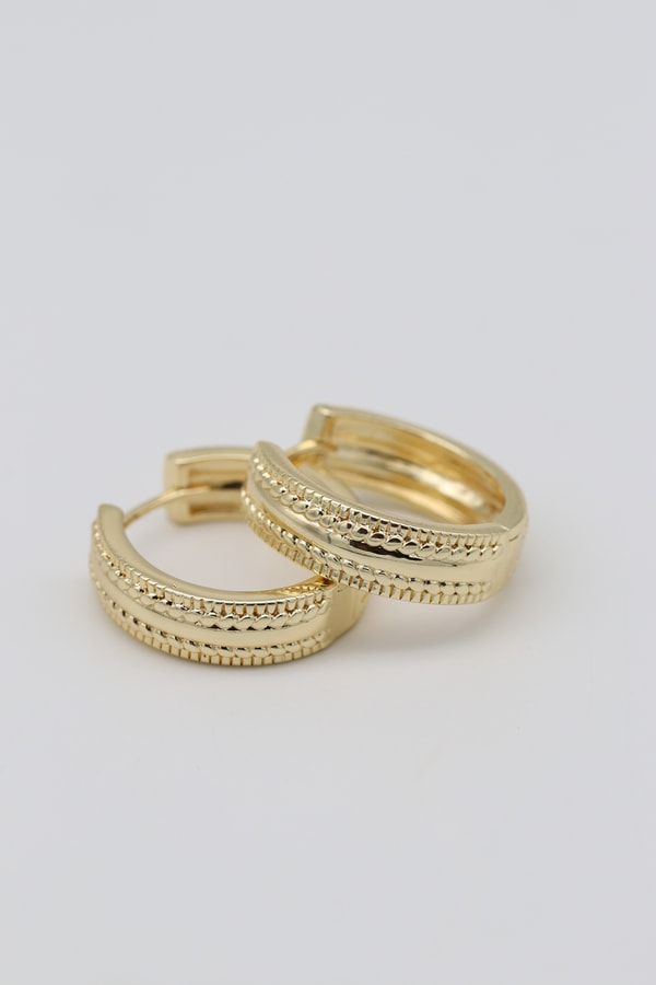 Vıp Küpe 14 K-14861 (22mm)