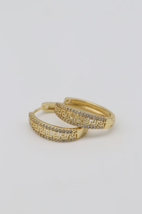 Vıp Küpe 14 K-14871 (22mm)