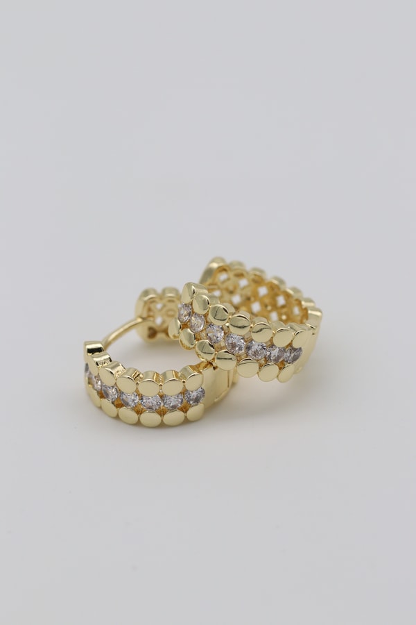 Vıp Küpe 14 K-14888 (15mm)