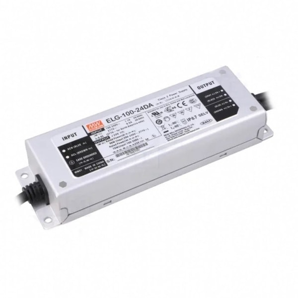 Meanwell ELG-100-24DA Metal Kasa LED Güç Kaynağı