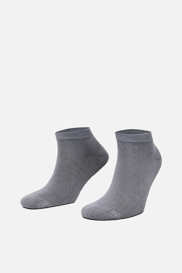 Aytuğ Erkek Modal Tekli Sneaker(Patik) Çorap Gri