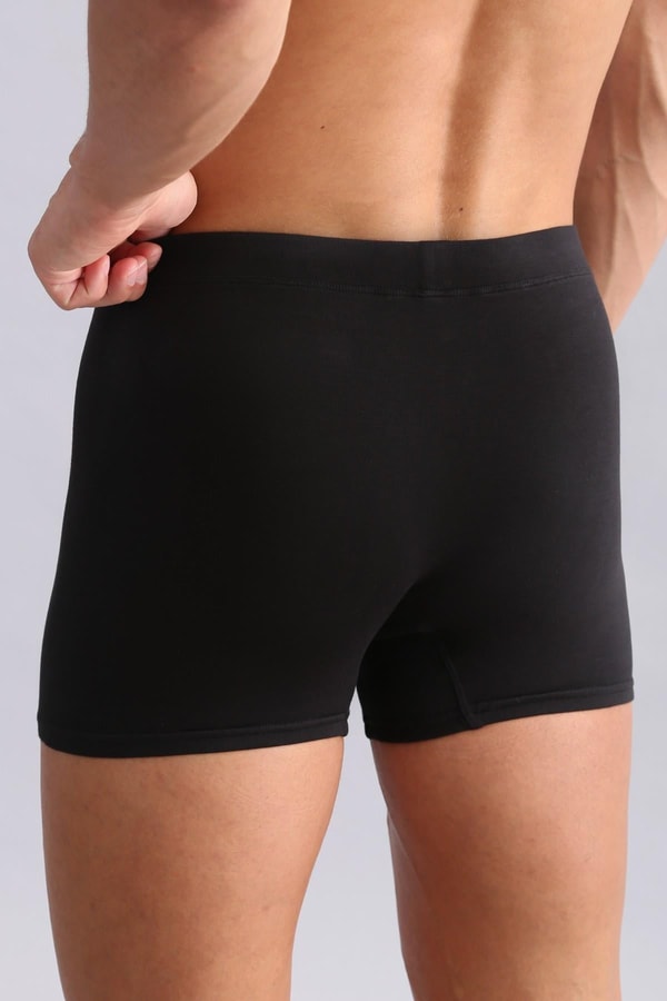 Mısırlı BAMBU ZEUS Regular Fit Boxer Siyah