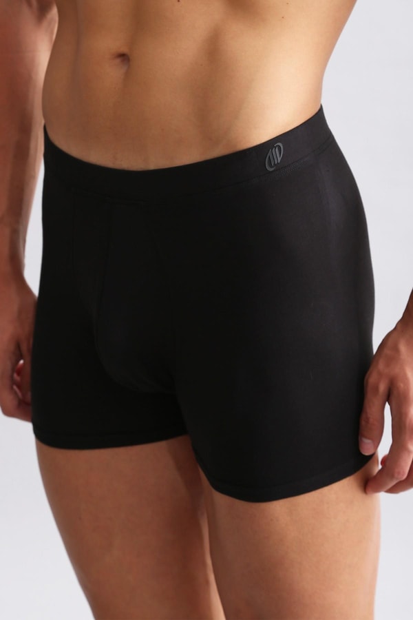 Mısırlı BAMBU ZEUS Regular Fit Boxer Siyah