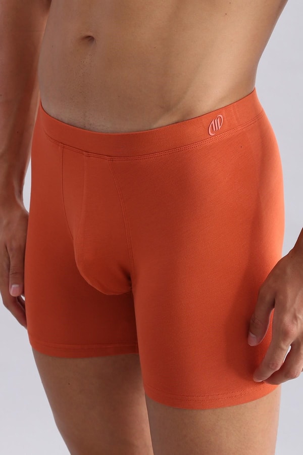 Mısırlı BAMBU ZEUS Regular Fit Long Boxer Pas Kırmızısı