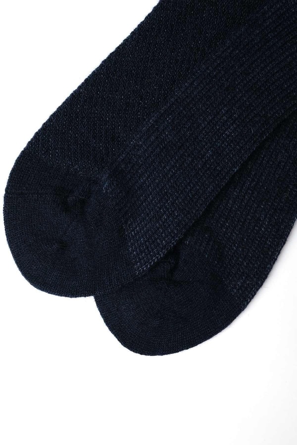 Mısırlı Erkek Kuzu Yünü (Lambswool) Tekli Soket Çorap Lacivert