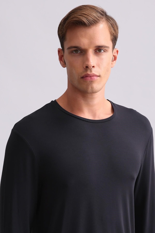 Mısırlı Erkek Modal Sweatshirt Antrasit