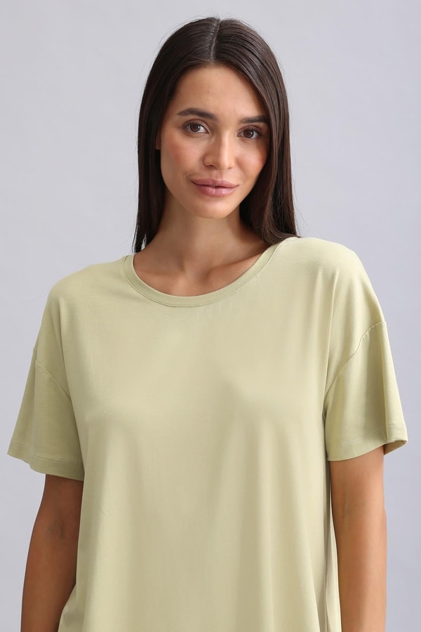 Mısırlı Kadın Bambu Pijama Alt Adaçayı Yeşili