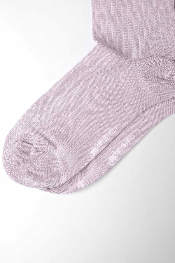 Mısırlı Kadın Merserize Tekli Soket Çorap Pastel Pembe