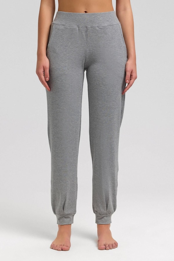 Mısırlı Kaşkorse Jogger Gri Melanj