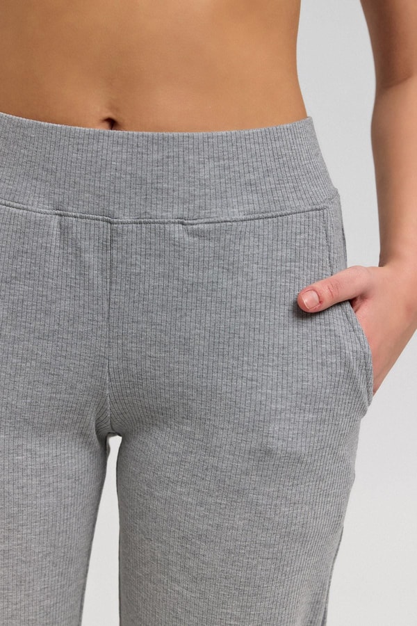 Mısırlı Kaşkorse Jogger Gri Melanj