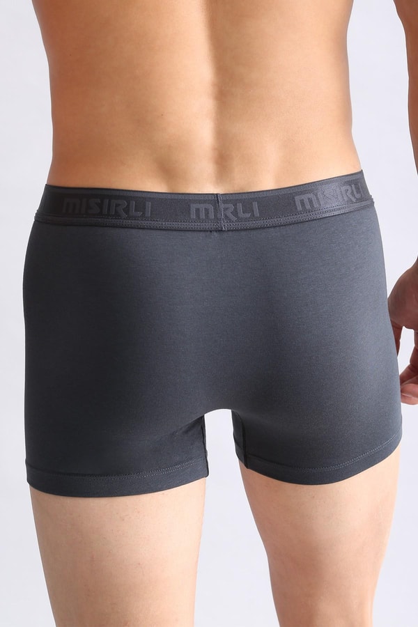Mısırlı Modal by TENCEL Compact Cotton Klasik Boxer Antrasit