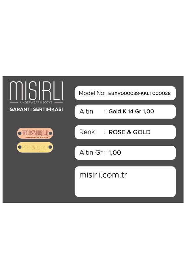 Mısırlı Modal by TENCEL Gizli Lastikli Altın Tanga Siyah