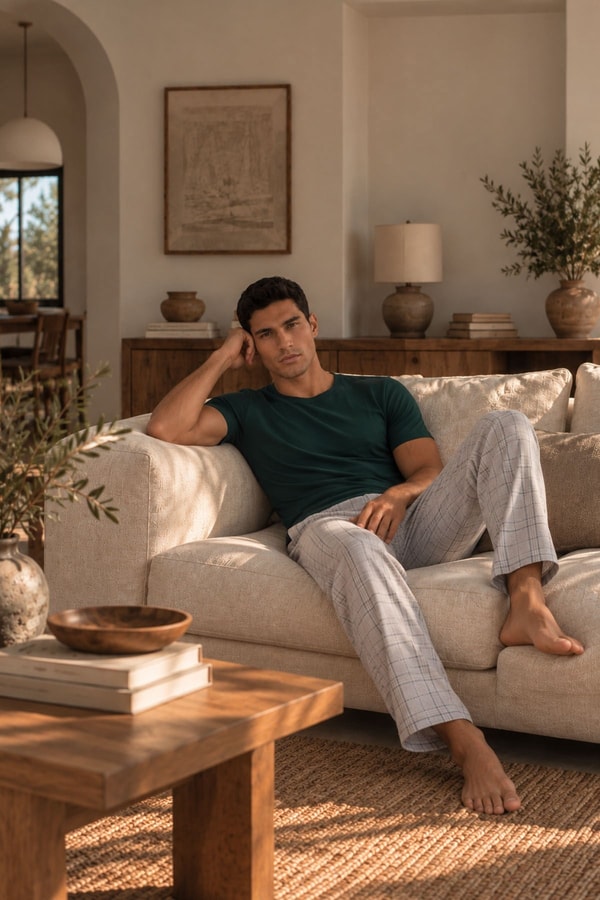 Mısırlı ORGANIC Pamuklu HERCULES Slim Fit Bisiklet Yaka Fanila Fit Green