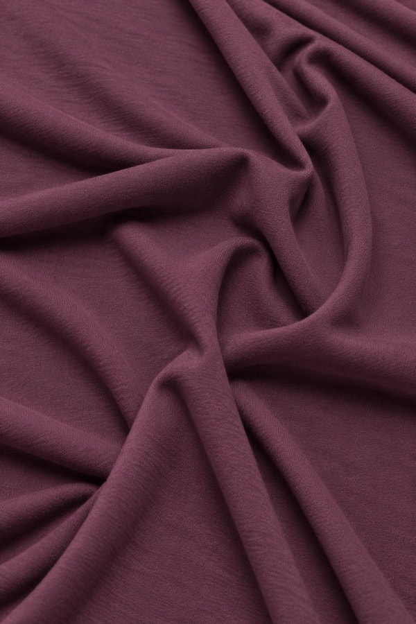 Mısırlı ORGANIC Pamuklu HERCULES Slim Fit Bisiklet Yaka Fanila Mor