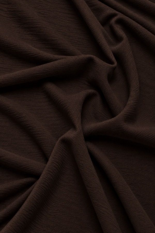 Mısırlı ORGANIC Pamuklu HERCULES Slim Fit Bisiklet Yaka Fanila Kahverengi