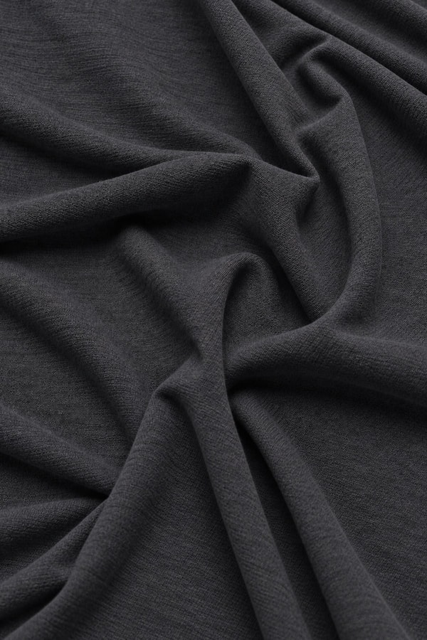 Mısırlı ORGANIC Pamuklu HERCULES Slim Fit Bisiklet Yaka Fanila Antrasit