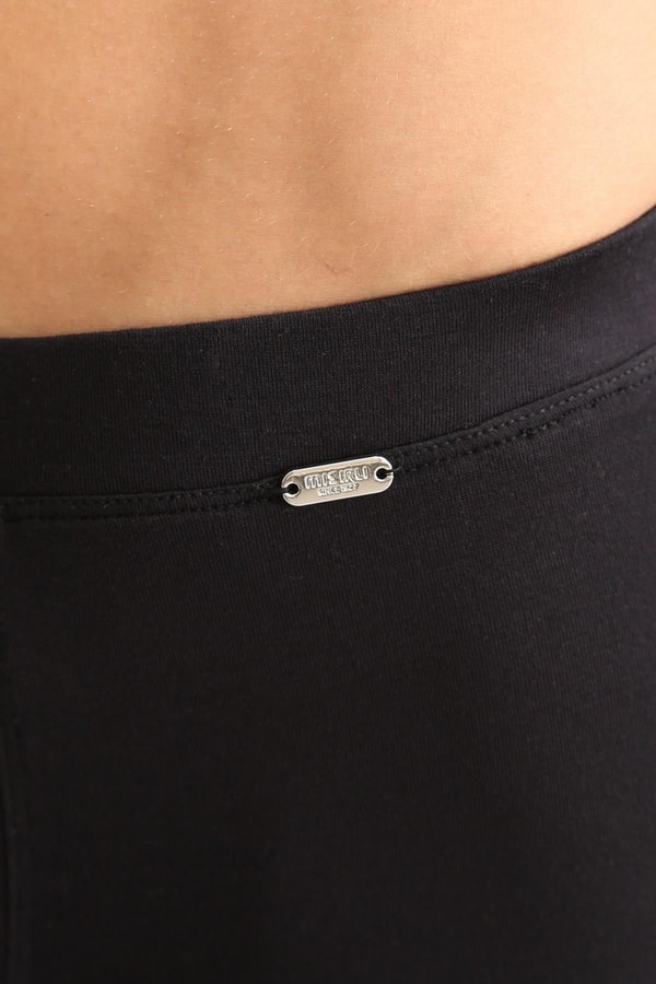 Mısırlı ORGANIC Pamuklu ZEUS LUXURY Regular Fit Metal Armalı Boxer Siyah