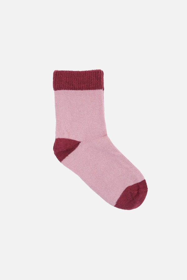 Mısırlı Unisex Pamuklu 5 Çift Bebek ve Çocuk Çorap Çok Renkli