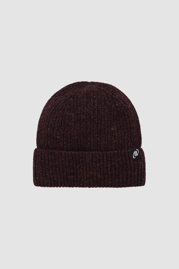 Unisex Yün Bere Eldiven Takımı - Milda Bordo