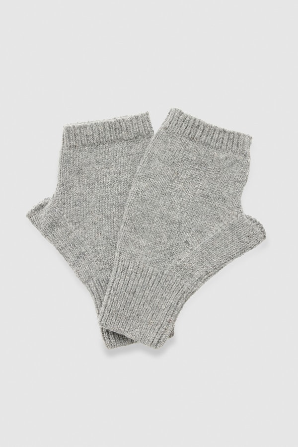 Unisex Yün Bere Eldiven Takımı - Milda Gri